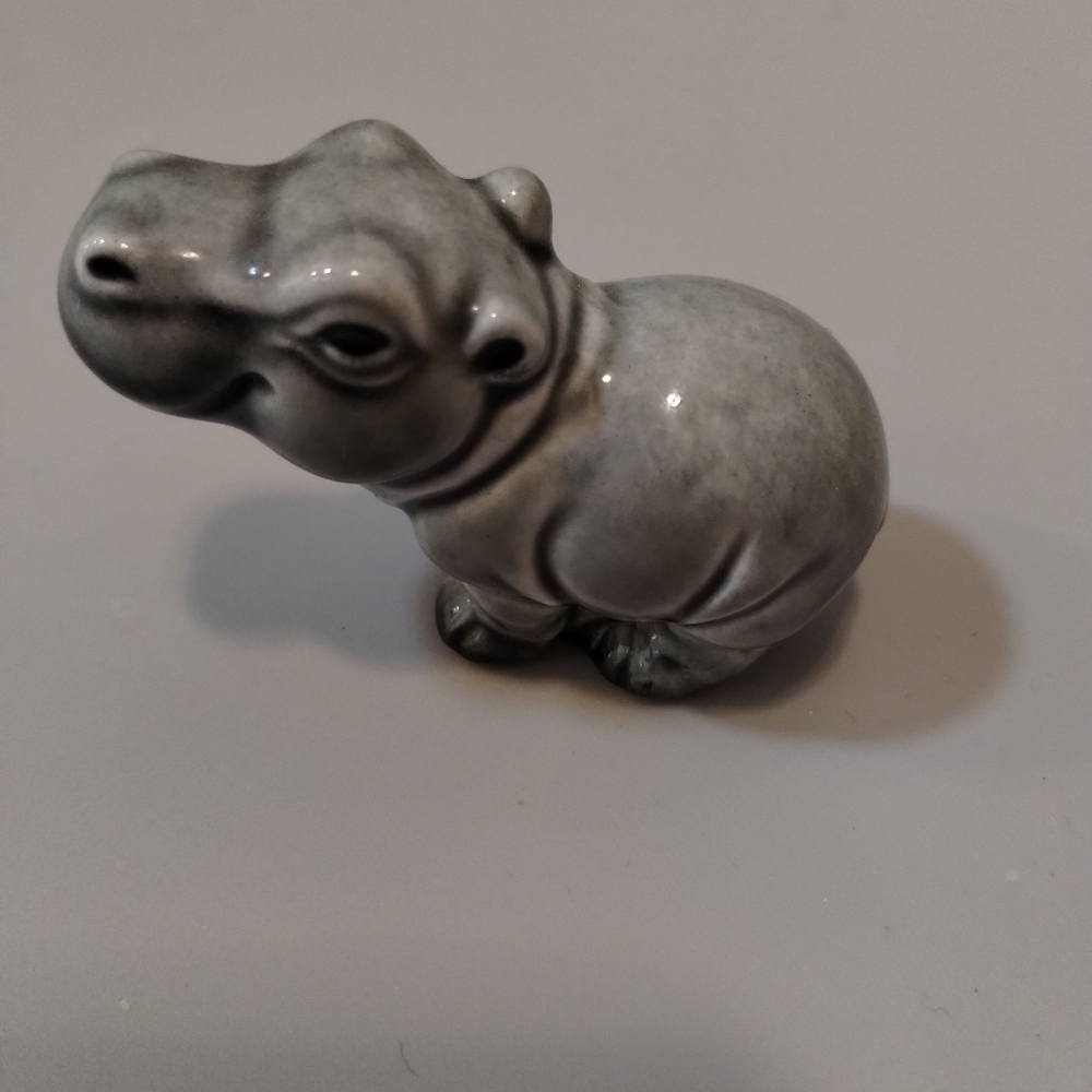 VTG #536 Collectible Goebel Hippopotamus Figurine West Germany,